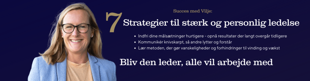 ledelsesstrategier til god ledelse